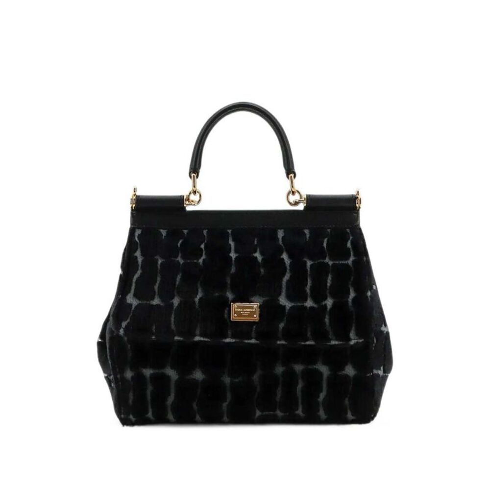 Dolce & Gabbana Women Leopard-Print Sicily Shoulder Bag